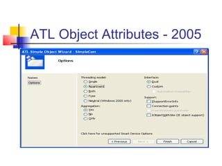 ATL Object Attributes - 2005
 