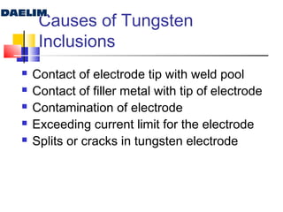Presentation on common weld dicontinuities | PPT