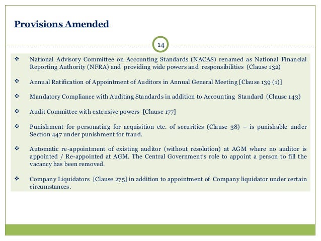 Stock options companies act 2013