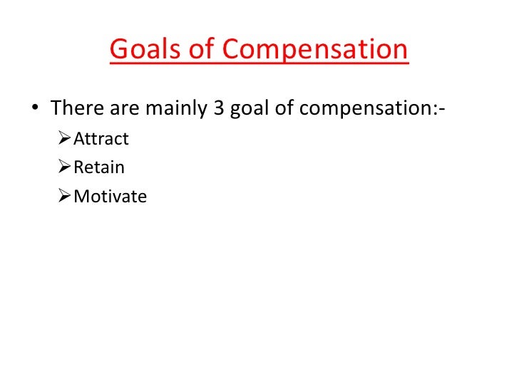 Presentation on compensation