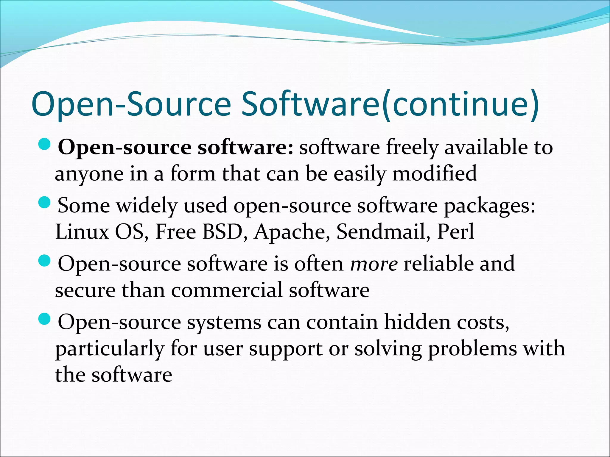 Presentation on computer software | PPT