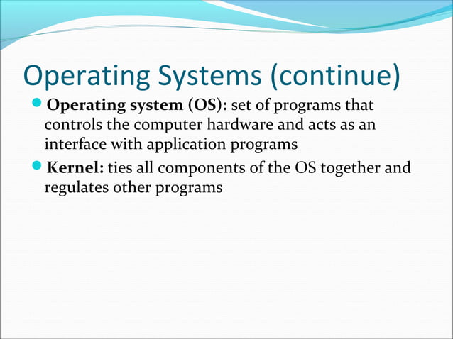 Presentation on computer software | PPT