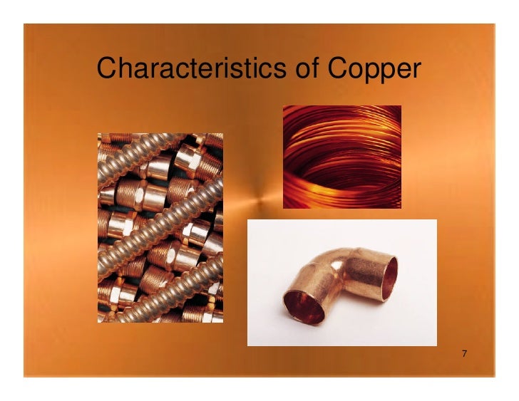 Presentation On Copper, Cu