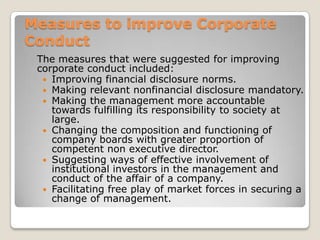 Caring for shareholder interestsBoard of Directors