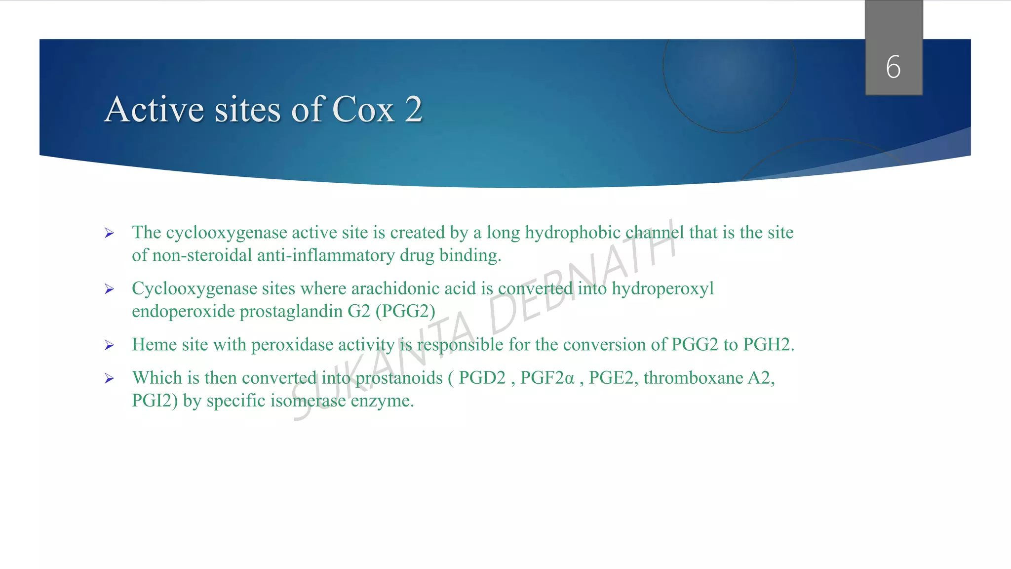 Cox 2 inhibitors | PPTX