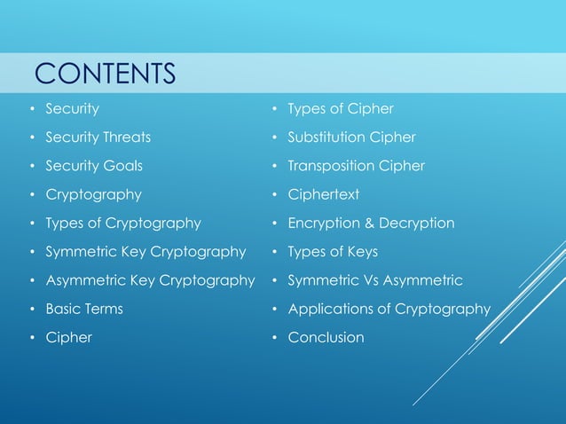 Presentation on Cryptography | PPT