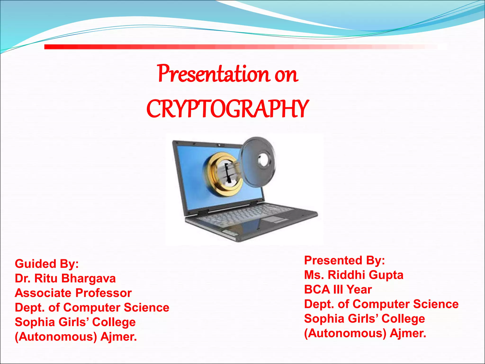 PRESENTATION ON CRYPTOGRAPHY.pptx