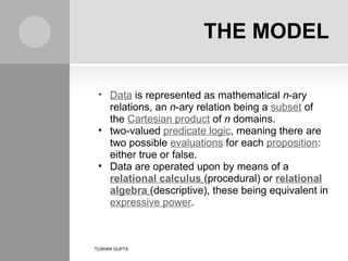 Presentation on dbms(relational calculus) | PPT | Databases | Computer ...