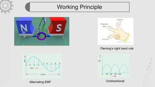 Introduction of DC Generator || presentation slide | PPTX