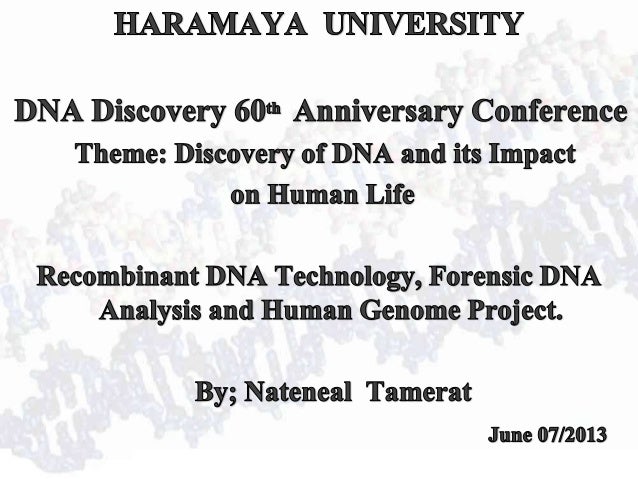 recombinant dna technology forensic
