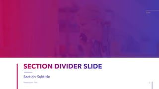 Presentation Title 9
20XX
Section Subtitle
 