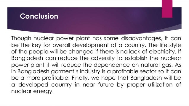 nuclear power plants essay conclusion