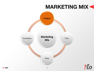 MARKETING MIX 06.  IMC 