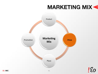 MARKETING MIX 06.  IMC 