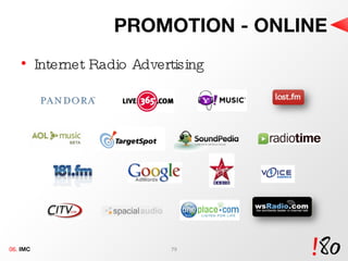 PROMOTION - ONLINE Internet Radio Advertising 06.  IMC 