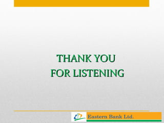 THANK YOU  FOR LISTENING 