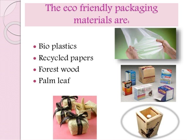 Eco-friendly Packaging Suppliers