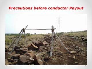Precautions before conductor Payout 
 