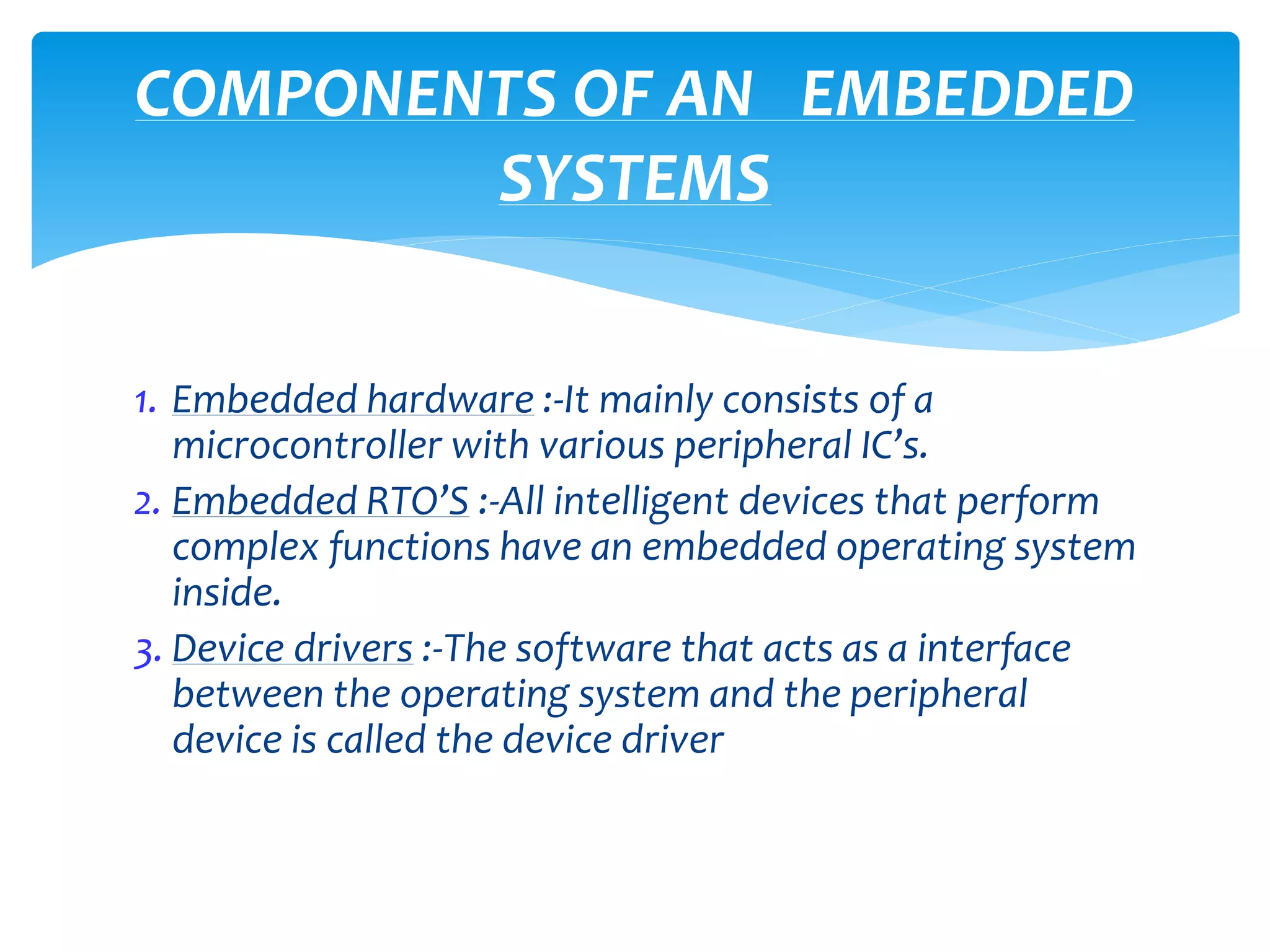 Presentation on embedded system by abhishek sharma | PPT