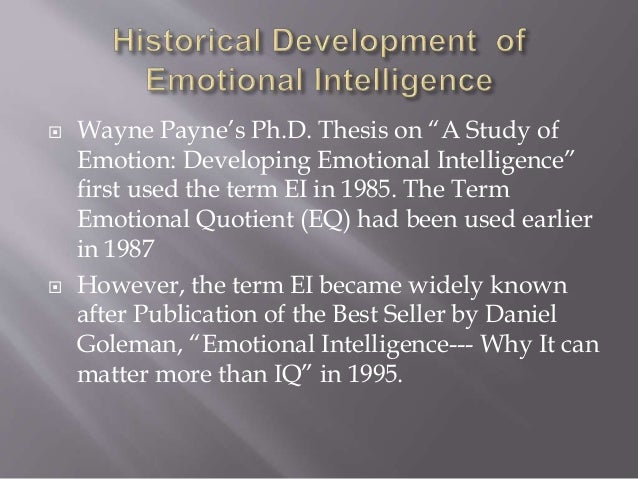 Emotional Intelligence Essay | Bartleby
