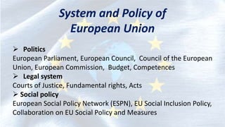 Presentation on European Union | PPTX