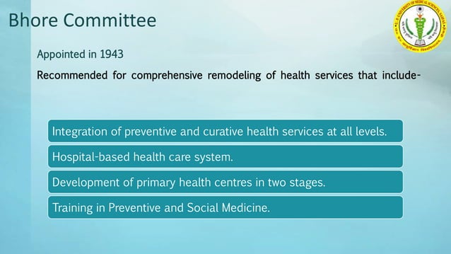 evolution of public health in india | PPTX
