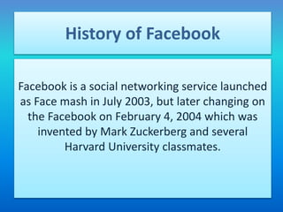 The History of Facebook and How It Was Invented