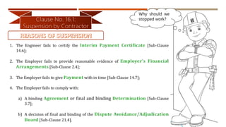 Why should we
stopped work?
 