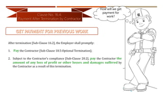 How will we get
payment for
work?
 