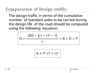Presentation on flexible pavement material design of flexible pavement ...