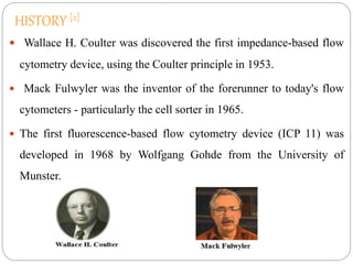 Presentation on flow cytometry1 | PPTX | Physics | Science