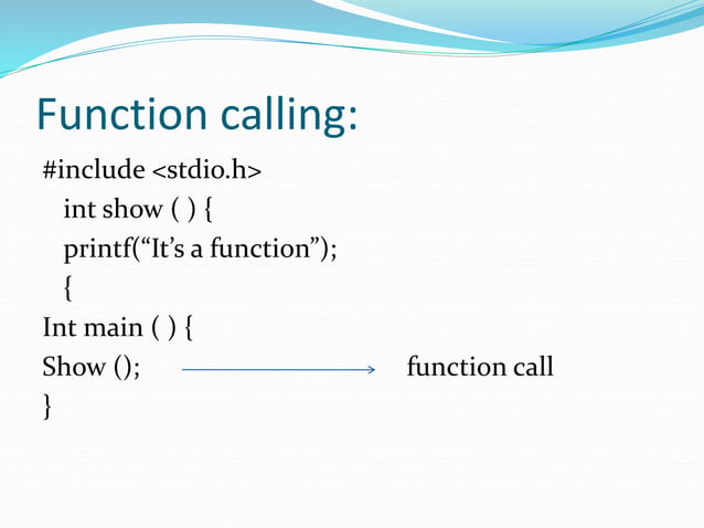 Presentation on function | PPT