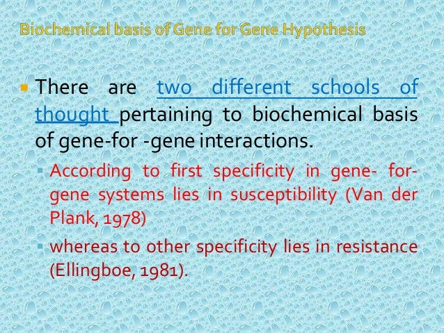 define hypothesis gene
