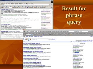 Result for
phrase
query

 