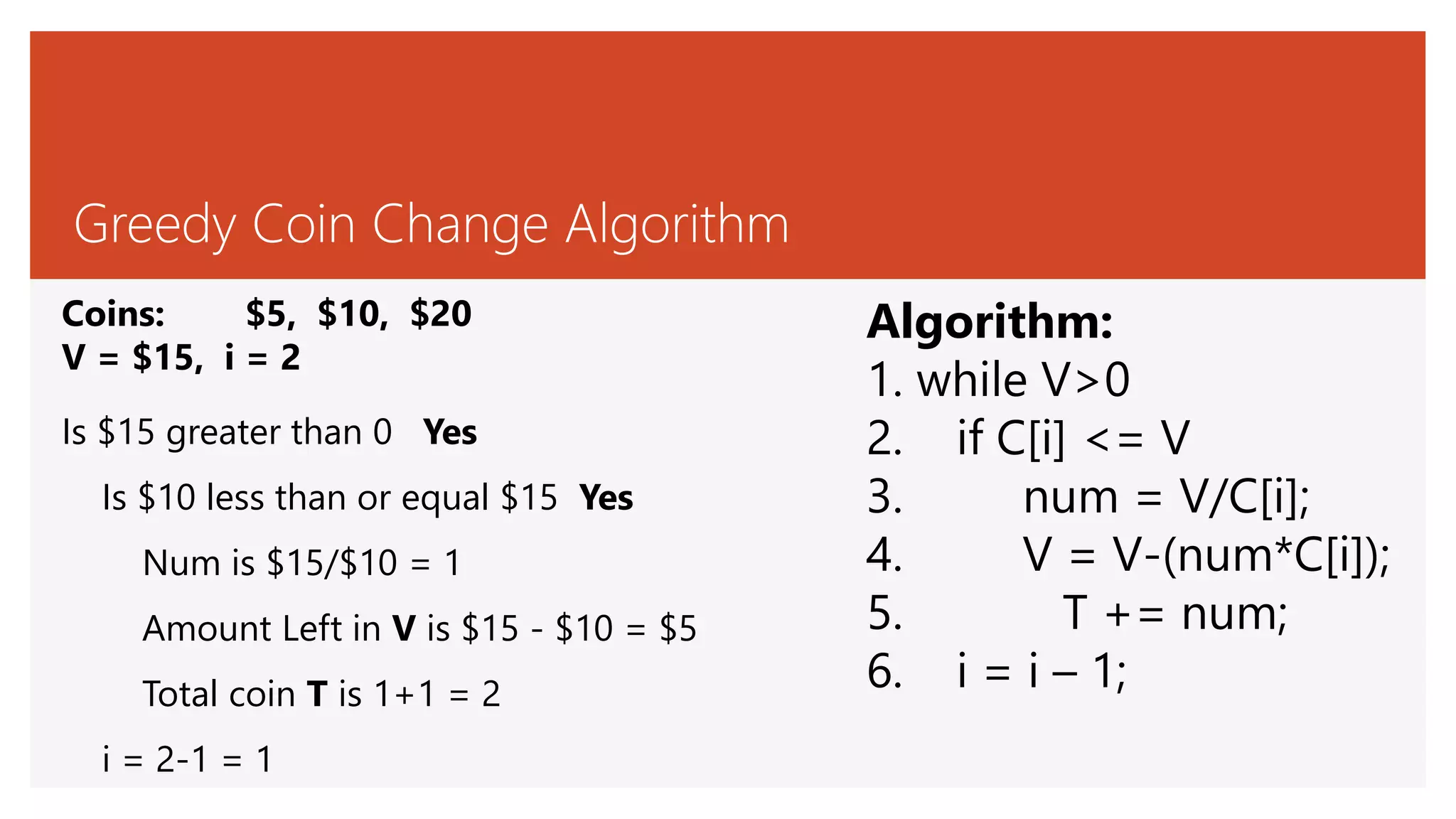 Presentation on Greedy Algorithm | PPT