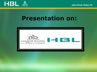 Presentation on HBL PPT | PPT