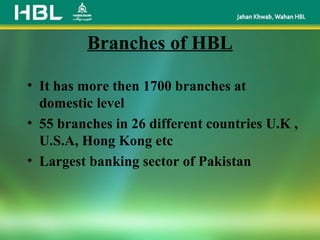 Presentation on HBL PPT | PPT