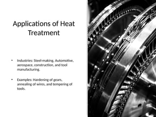 Presentation on Heat Treatment of Metals | PPTX