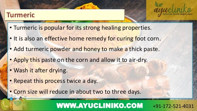 home remedies for corns on feet