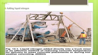 Cont..,
 Adding liquid nitrogen
 