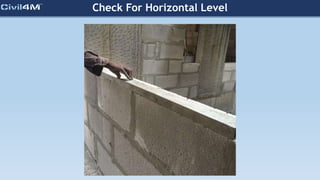 Check For Horizontal Level
 