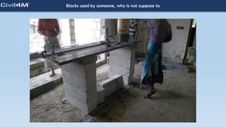 Blocks used by someone, who is not suppose to
 