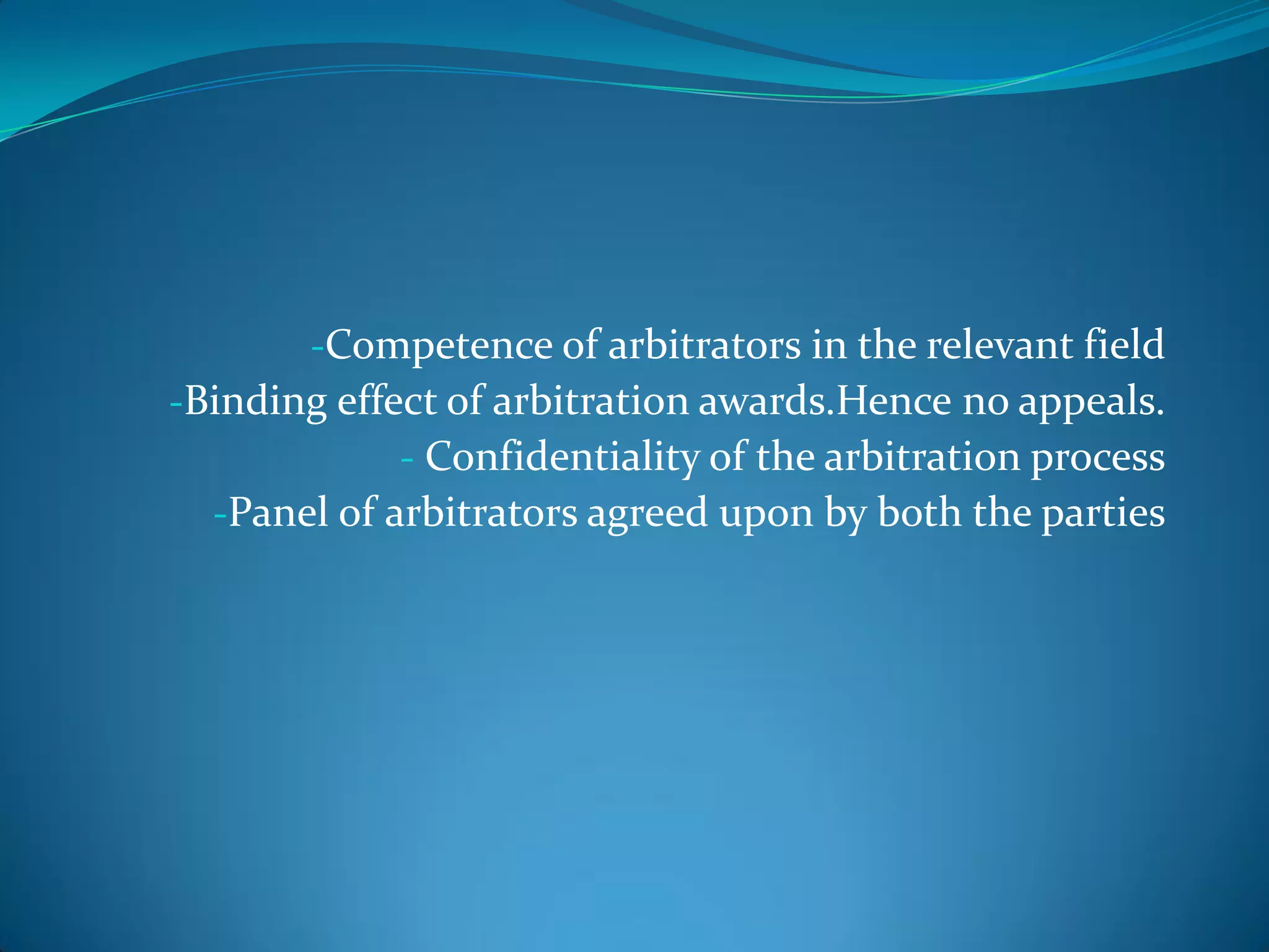 Presentation On Int.Com.Arbitration