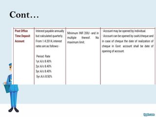 Indian Postal System Presentation on indian postal system | PDF