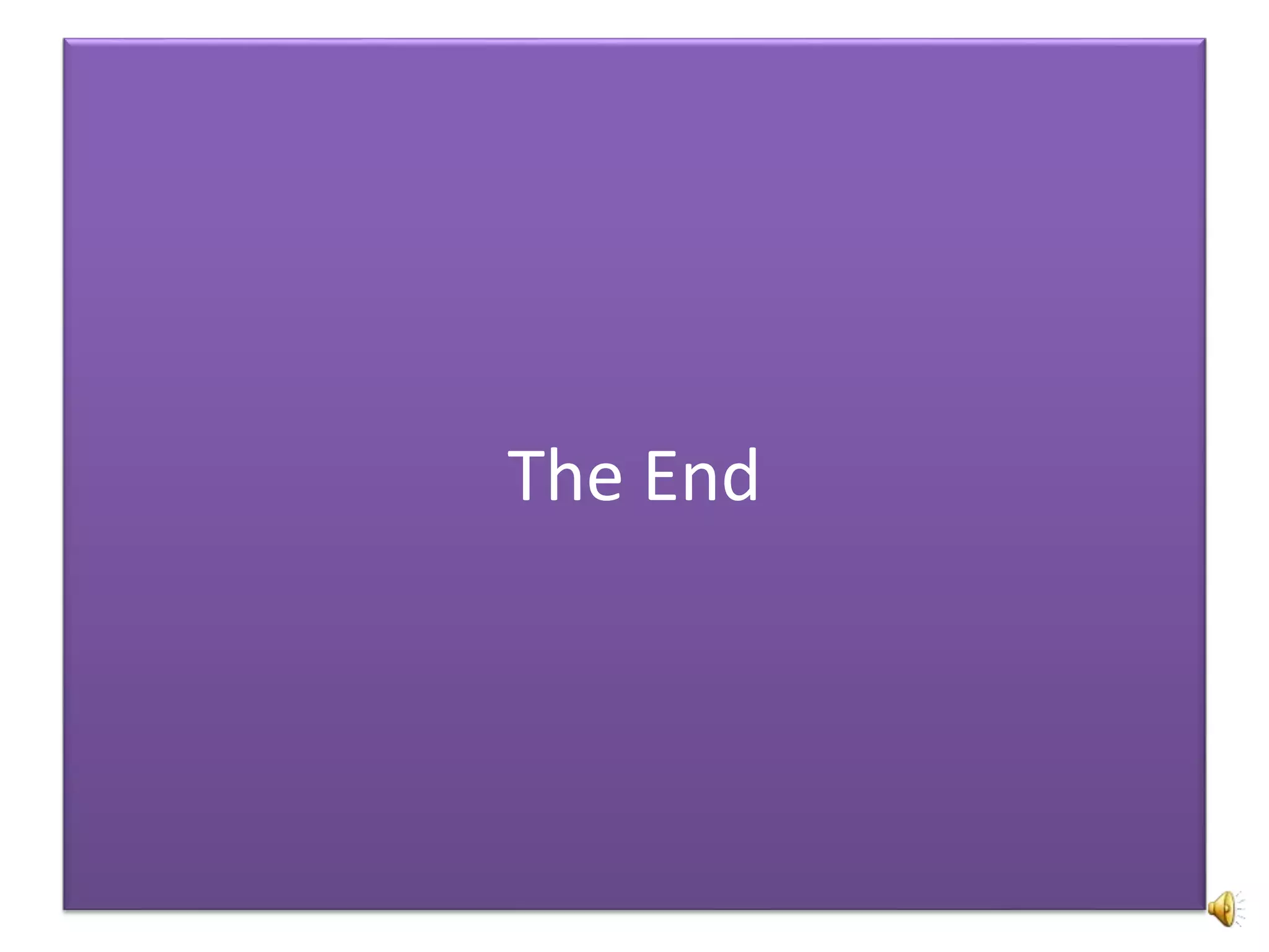 The End