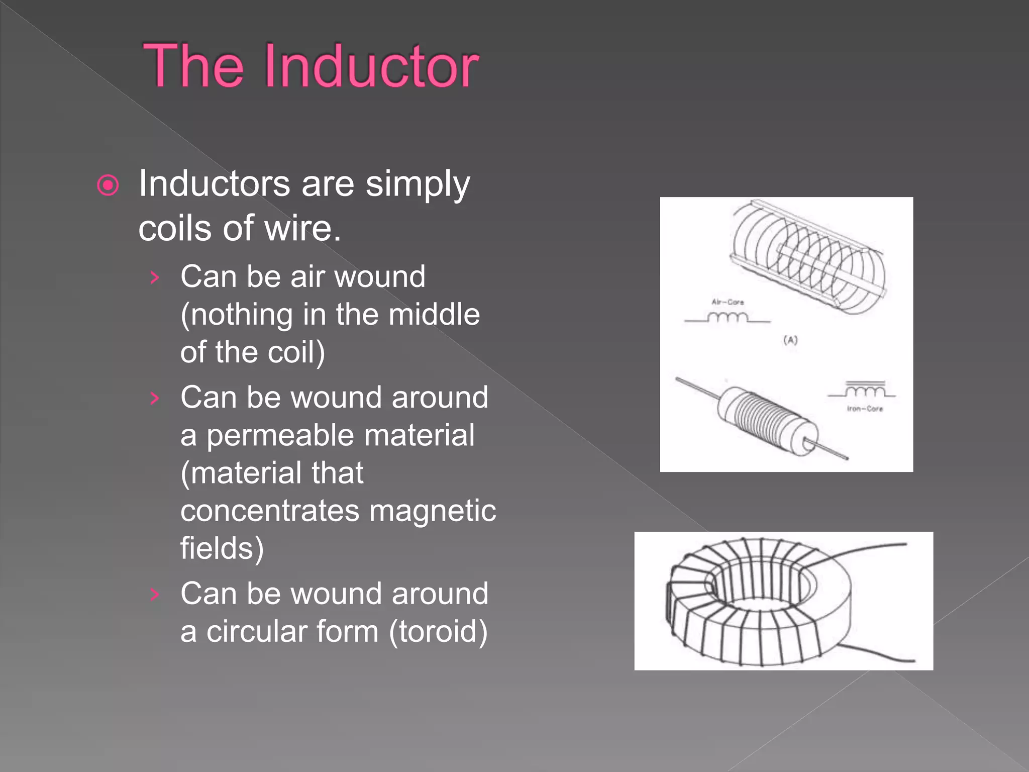 Presentation On Inductor Pptx