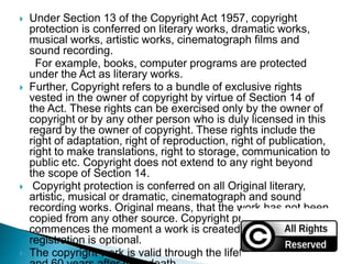 Presentation on intellectual property rights | PPTX