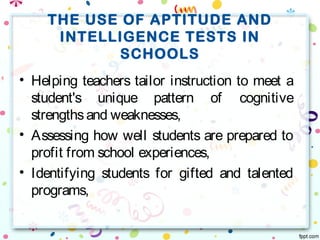 intelligence test | PPT