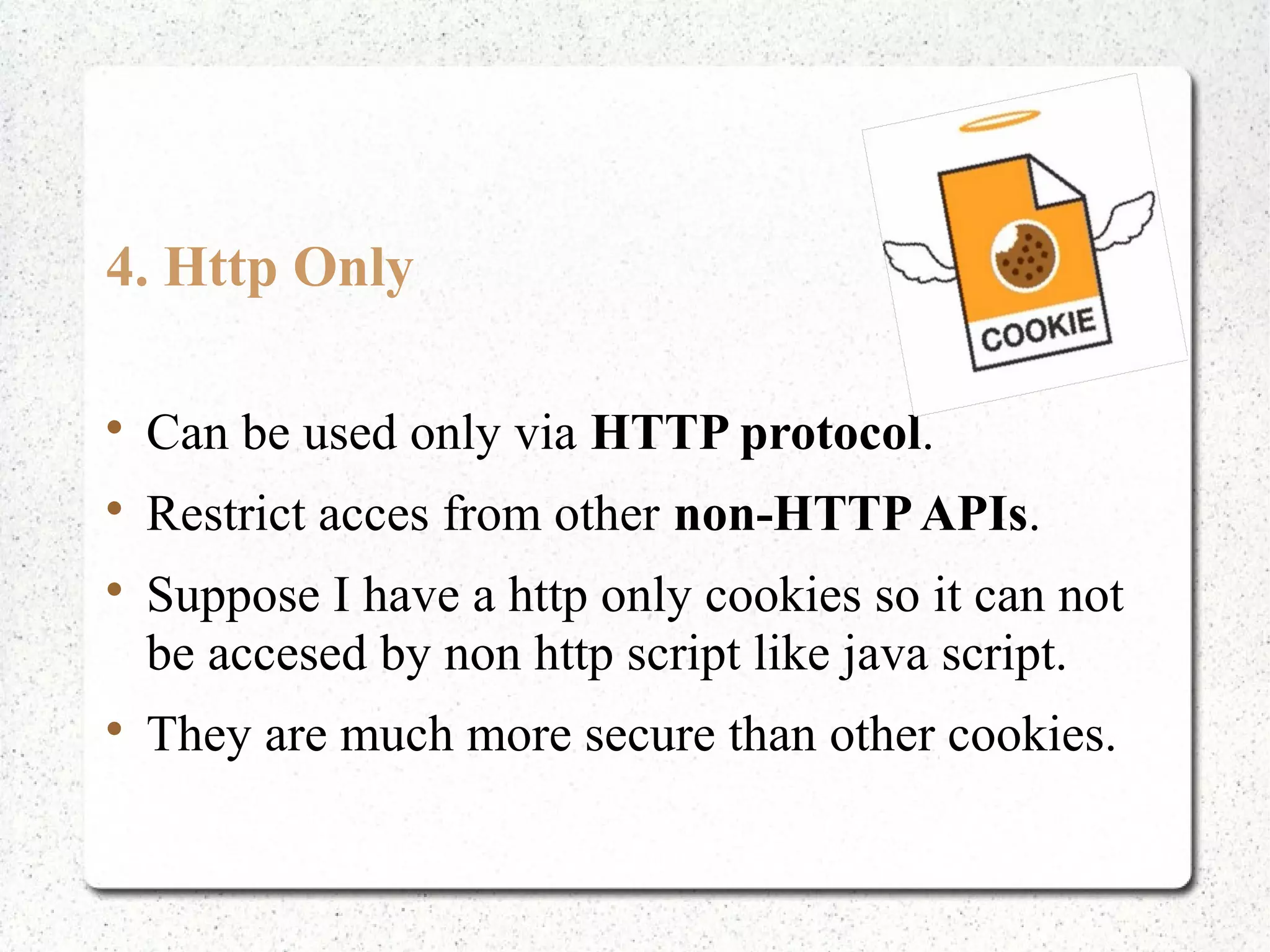 Presentation on Internet Cookies | PPT