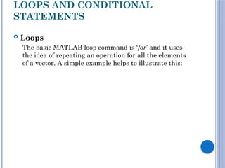 Presentation on Intro to Matlab [Autosaved].pptx